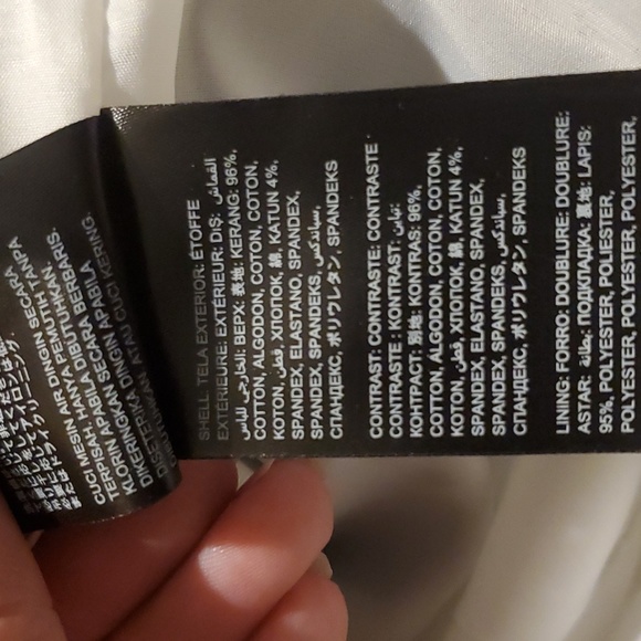 NWT Bebe black and white color block dress size 4 - Picture 6 of 6